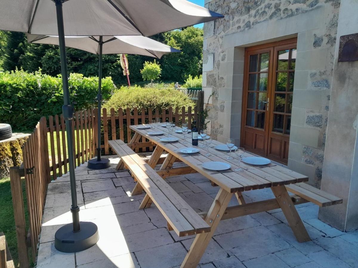 The Railway Cottage - Characterful And Comfortable Holiday Cottage Piégut-Pluviers Exterior foto